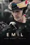 Dos imágenes de Emil Johansson, una cayéndose y otra con el casco de Red Bull.