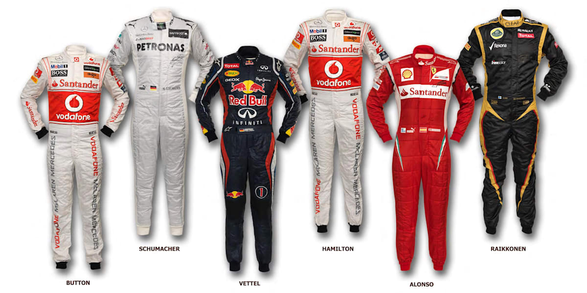 F1 race suits fetch £39,000 for Wings for Life