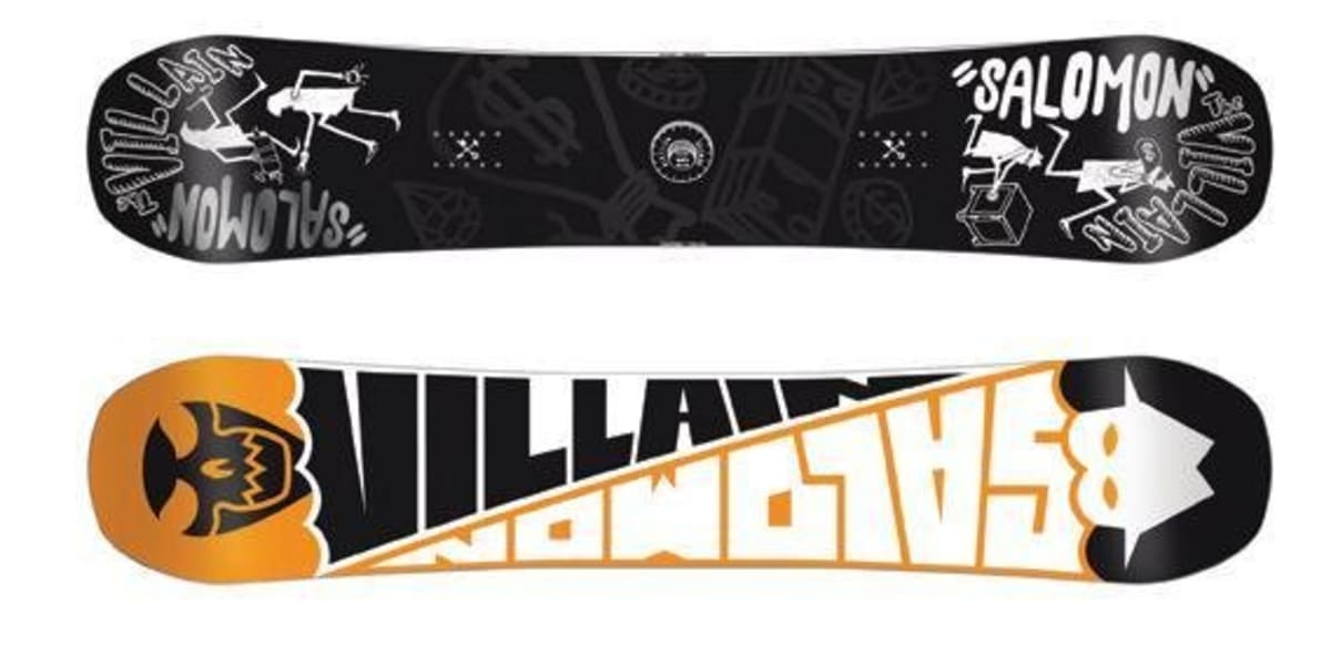 Salomon villain snowboard clearance