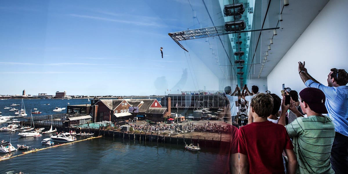 Fotostoria Cliff Diving a Boston!