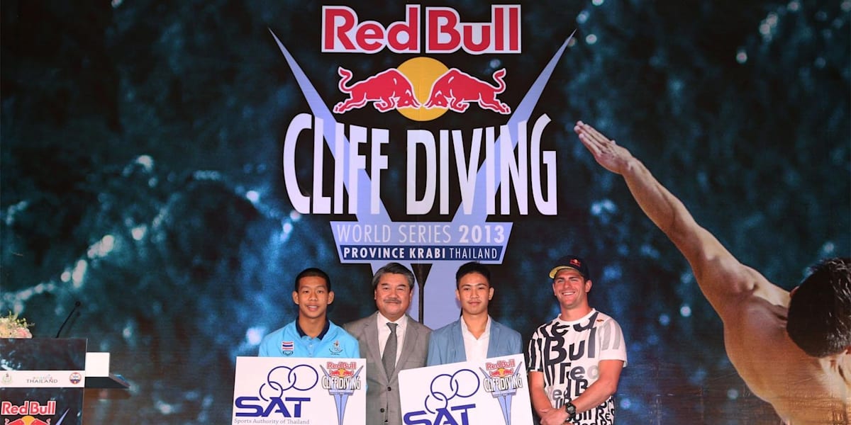 Red Bull Cliff Diving รอบชิงชนะเลิศ งานแถลงข่าว