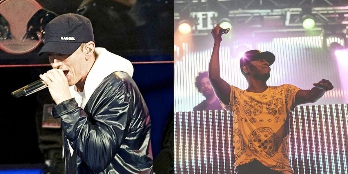 Eminem and Kendrick Lamar Play The "Love Game"