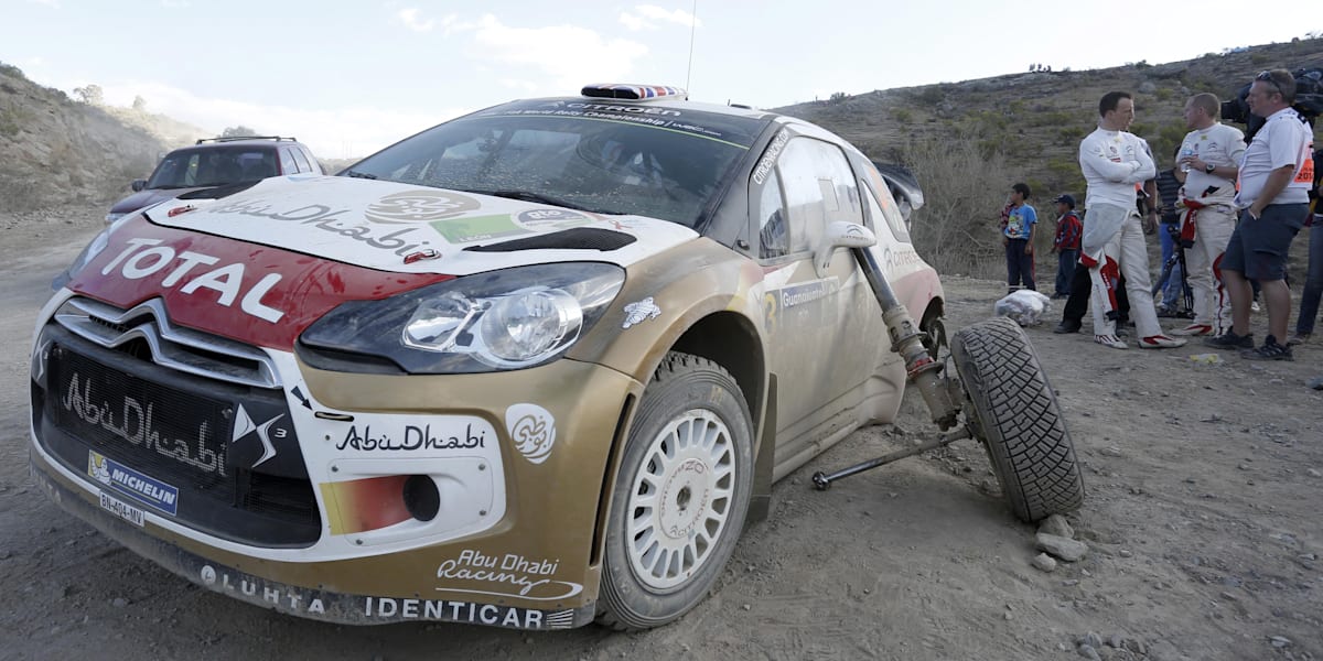 Los peores accidentes del Rally de México en fotos