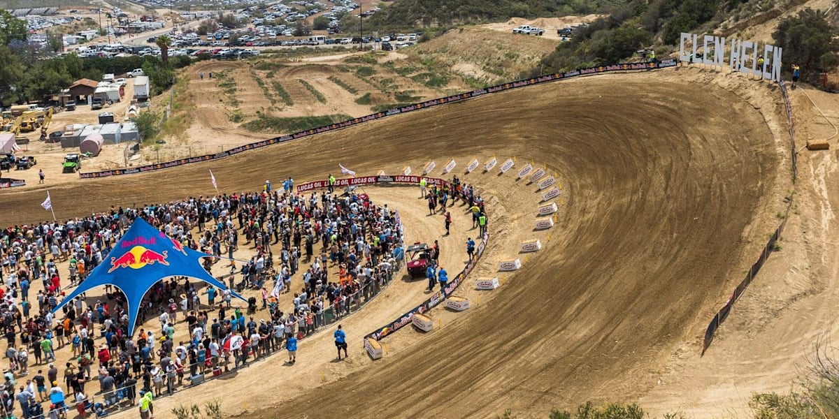 Iconic views of the unique Glen Helen Raceway
