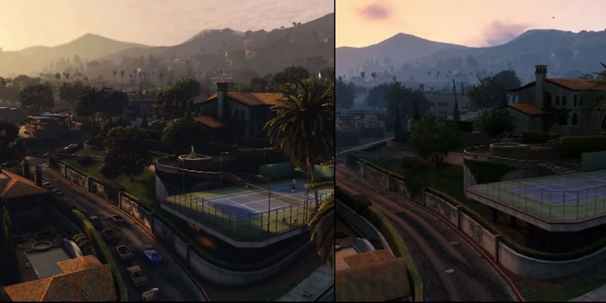 La diferencia entre GTA V en PS3 y PS4 es enorme