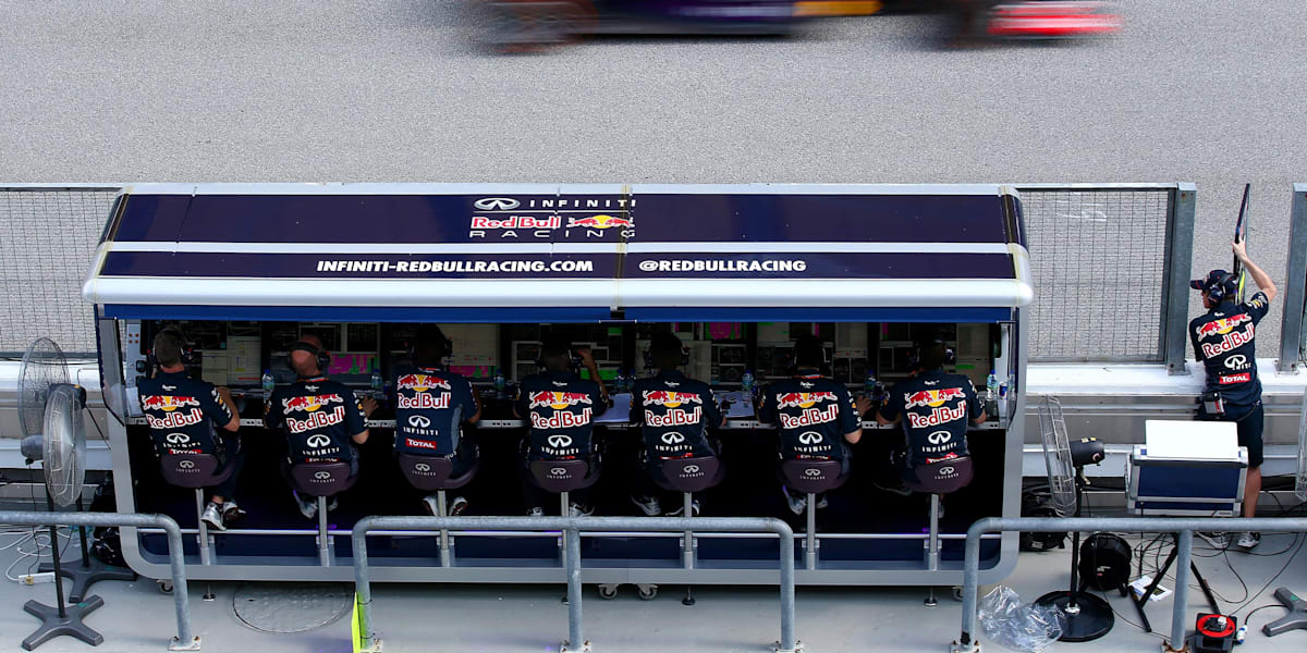 Infiniti Red Bull Racing pitwall members who’s who