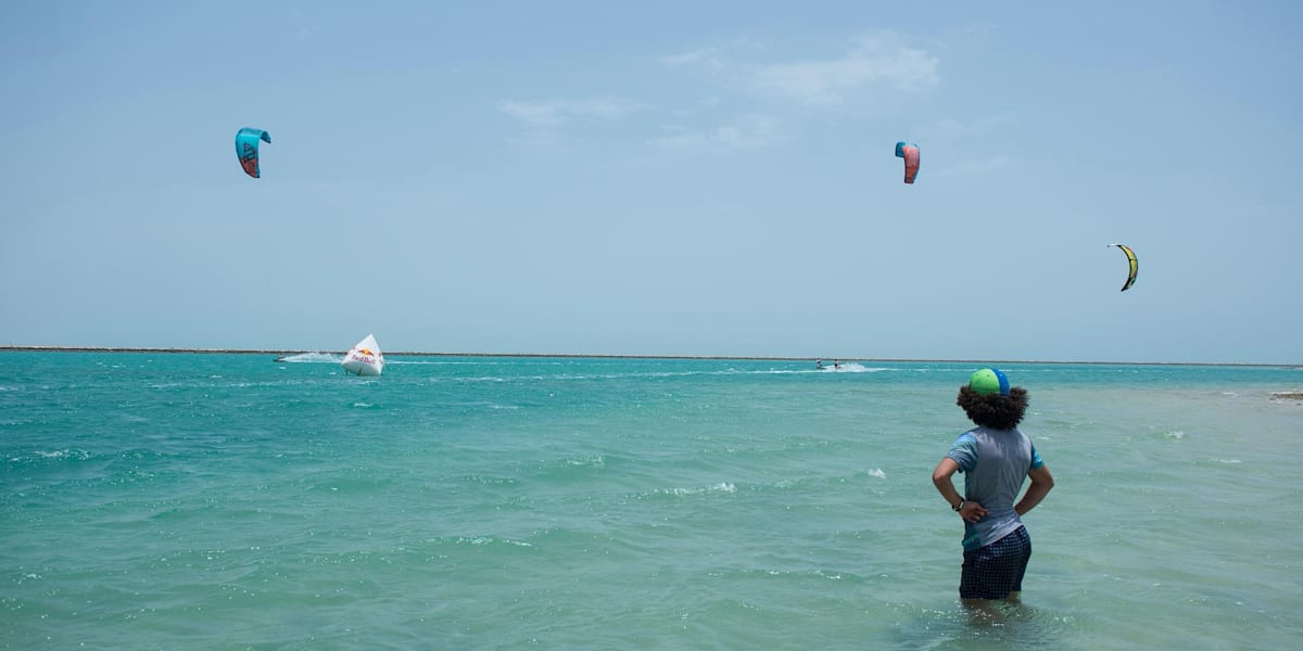 Kitesurfing in Bahrain