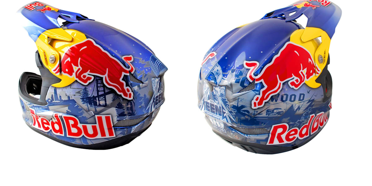 Red bull road bike helmet 2025