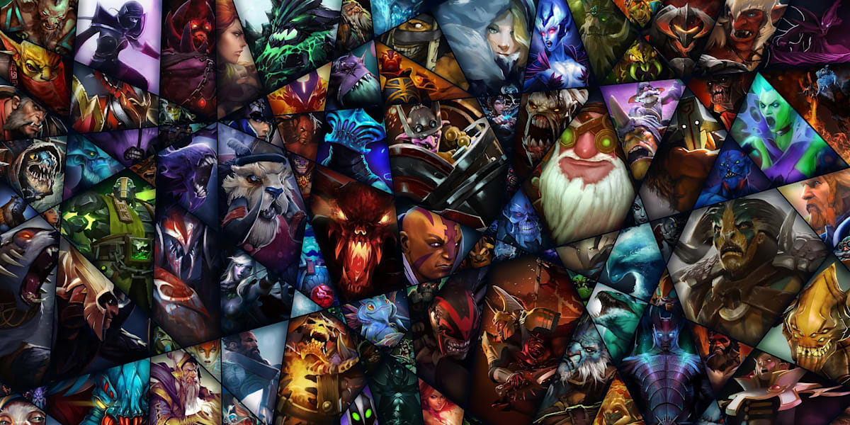 Dota 1 Helden Hintergrundbild