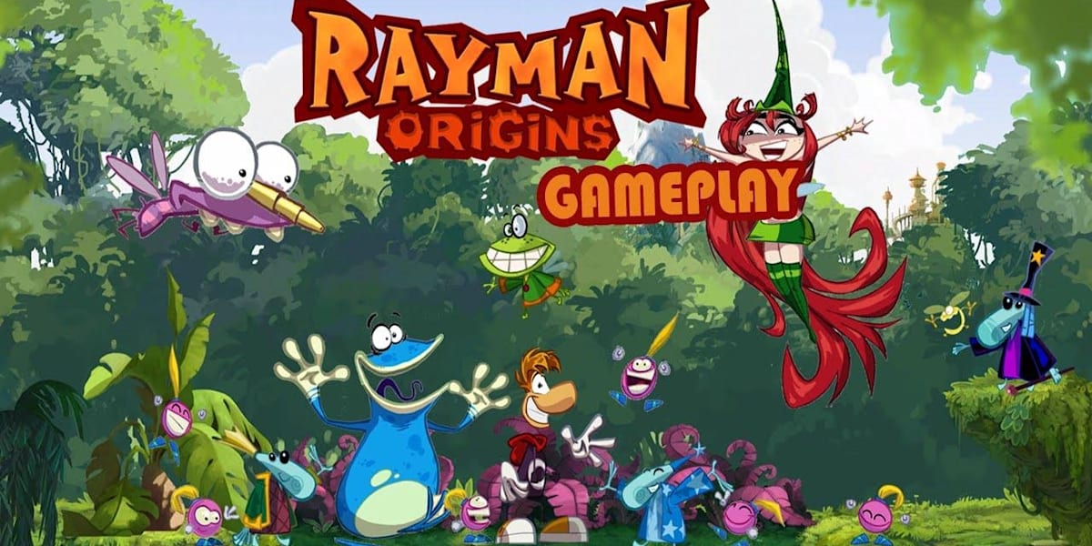 Rayman Origins gameplay.  Rayman origins, Rayman legends, Game design