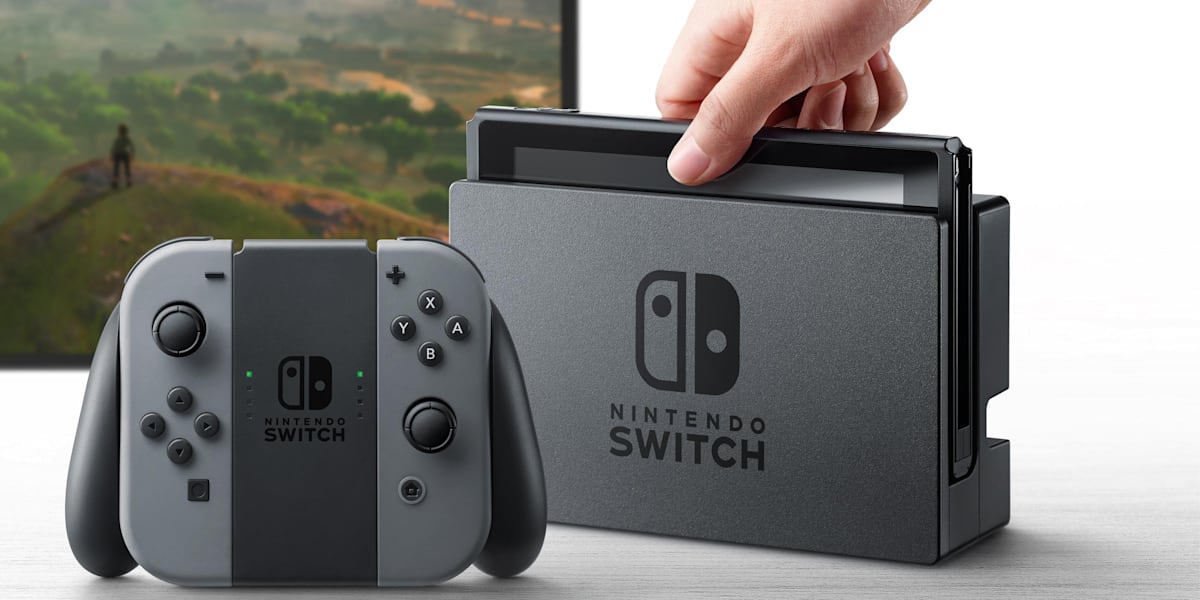 Nintendo switch clearance grey deals