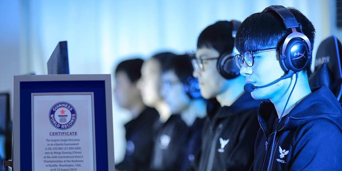 Wings Gaming, inmortalizados en el libro Guinness