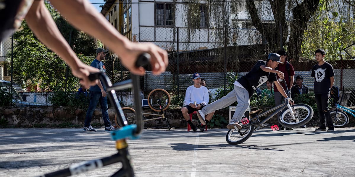 Riding BMX in India Shillong +Video+ Red Bull Bike