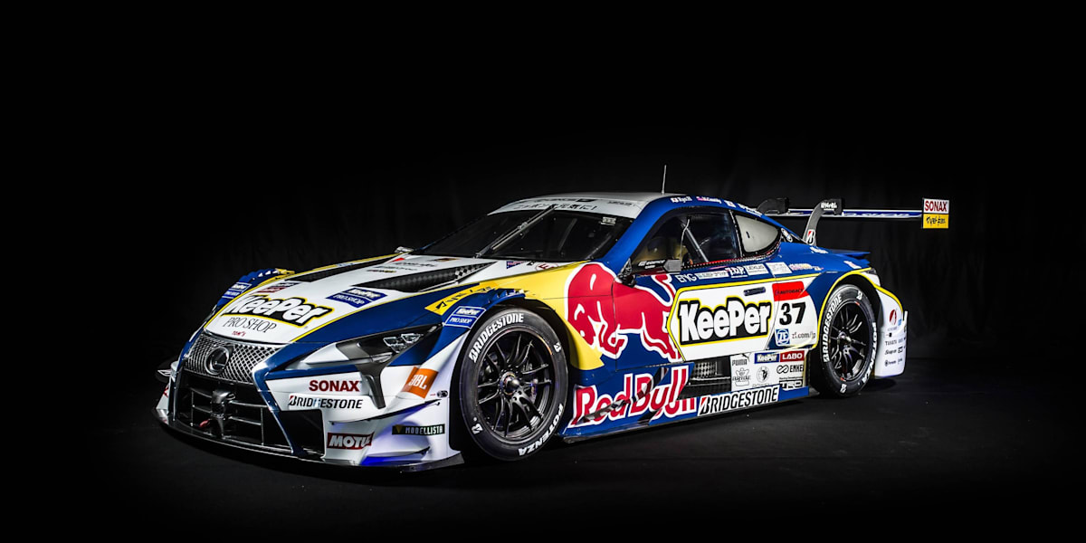 Red Bull Super GT Hirakawa's Lexus LC 500 revealed