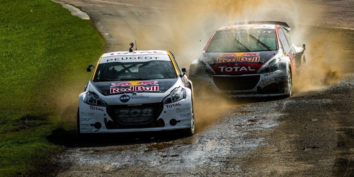 World RallyCross: Team Peugeot Hansen new car ++video++