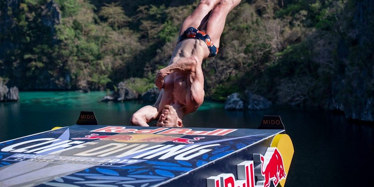 Red Bull Cliff Diving El Nido Estreia Temporada
