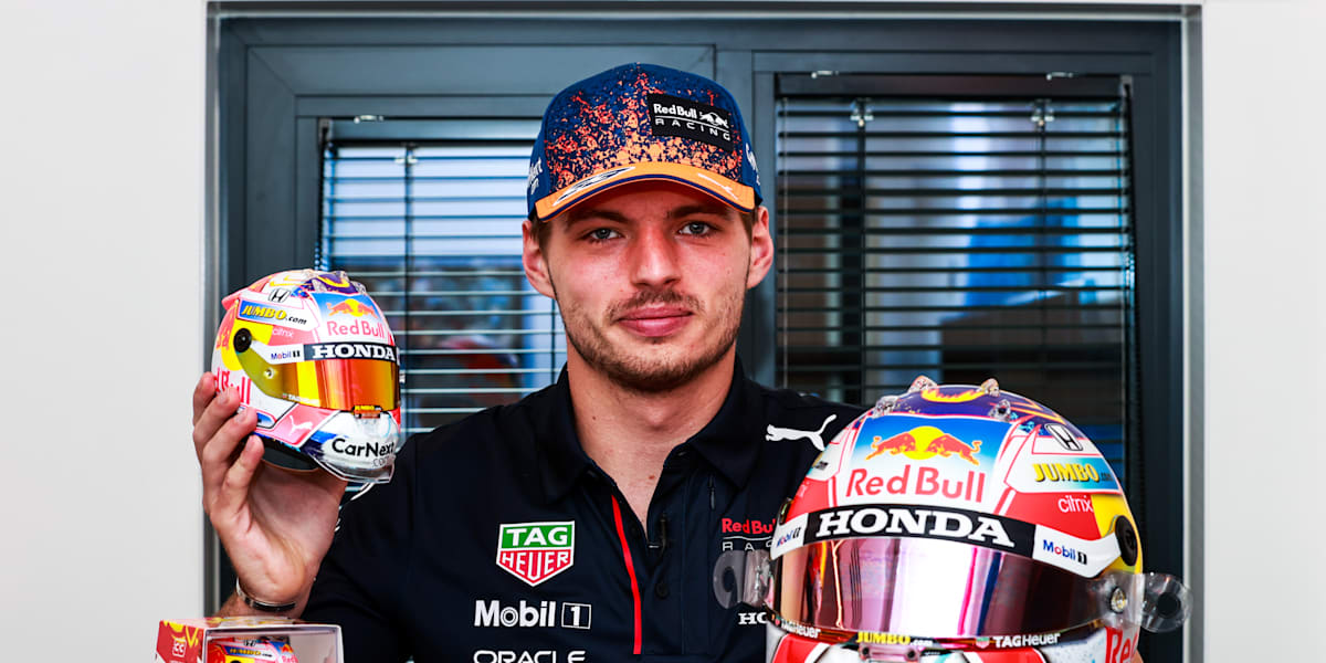 Mini helmet cheap max verstappen