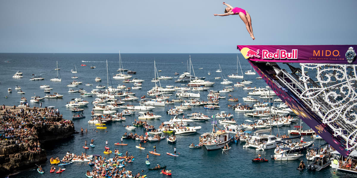 Los mejores momentos de Red Bull Cliff Diving Italia