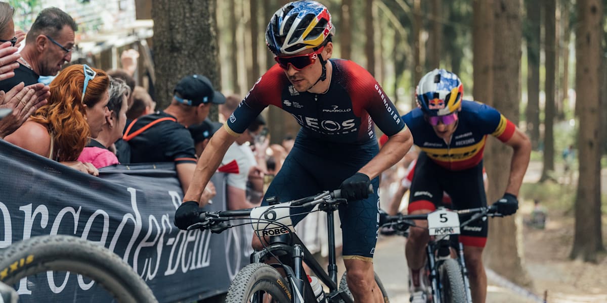 Coupe du monde VTT 2022 Nové Město Run de Tom Pidcock