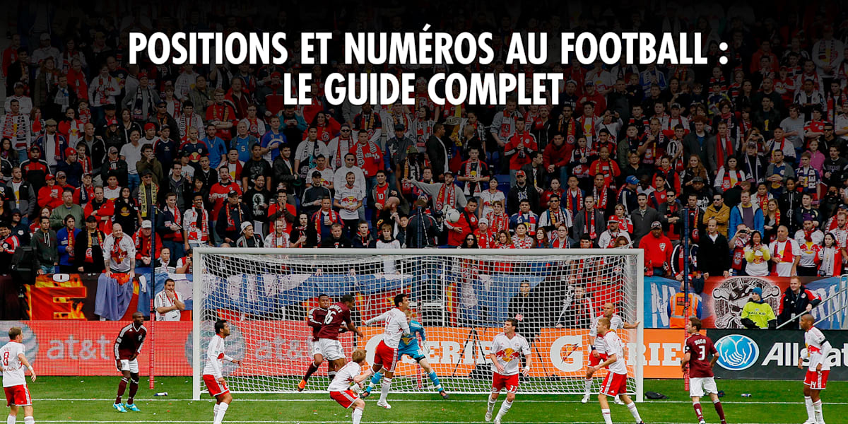 positions des joueurs sur le diagramme du terrain de football