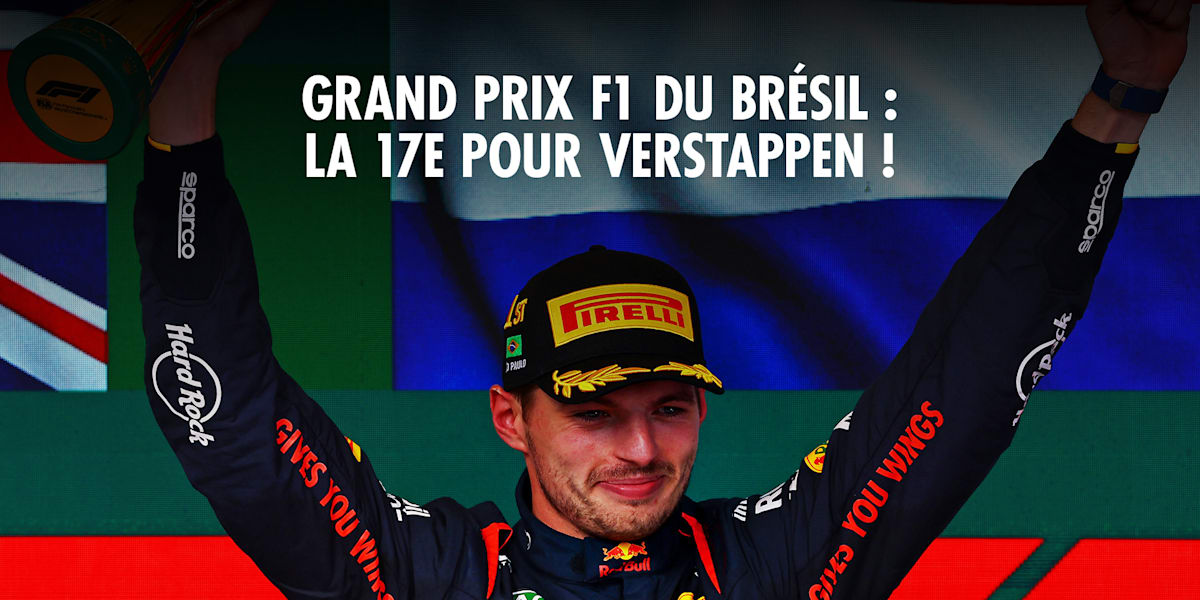 Grand Prix du Brésil de F1 2023 résumé et résultats