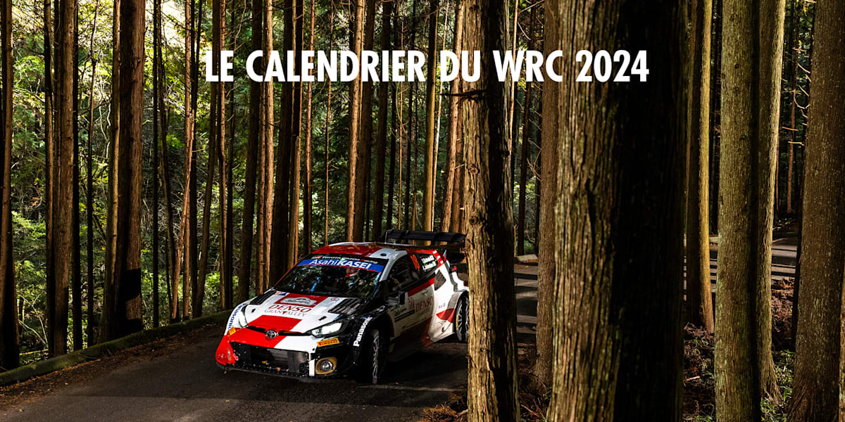 Calendrier WRC 2024 les dates et lieux des rallyes