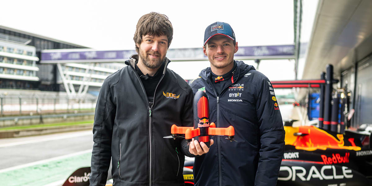 Red Bull drone pilot who chased F1 Max Verstappen