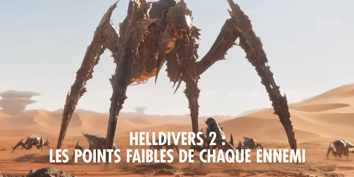 Helldivers 2: liste des ennemis et leurs points faibles