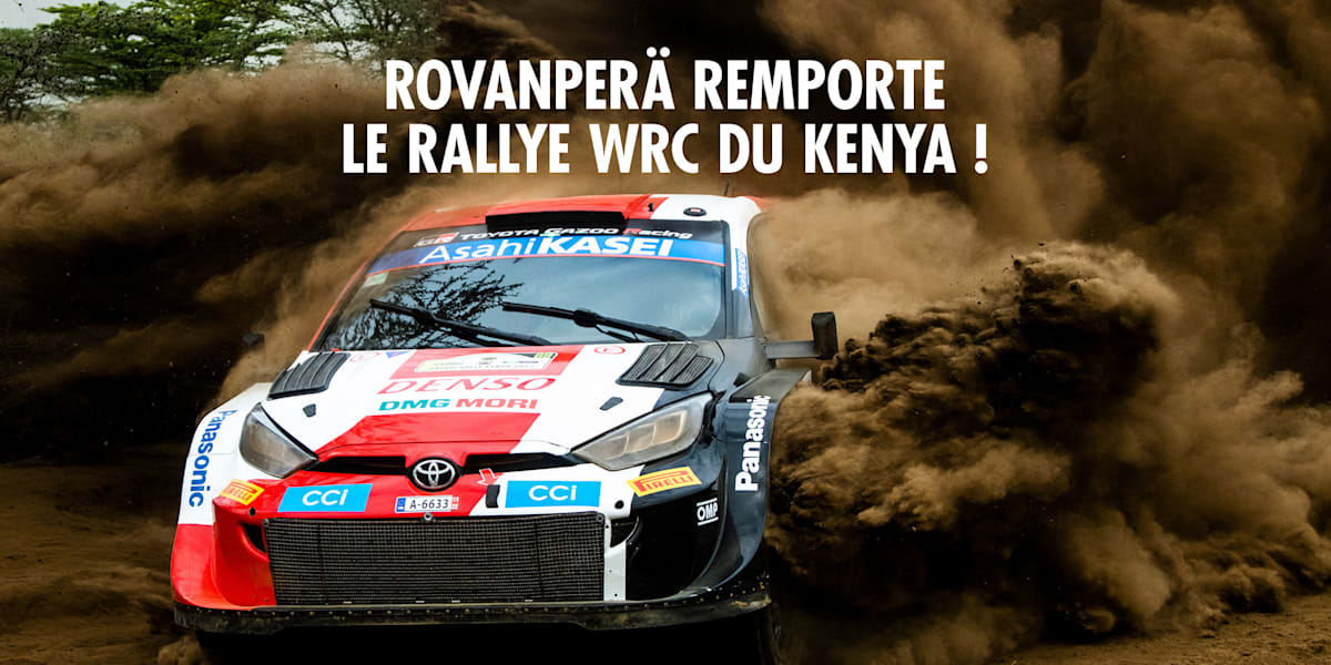 Safari Rallye Kenya WRC 2024 résumé et resultats