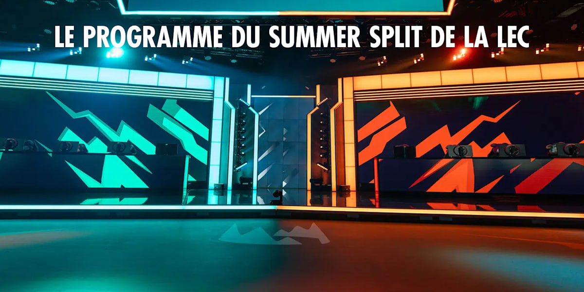 LEC Summer Split 2024 calendrier et programme ! LoL
