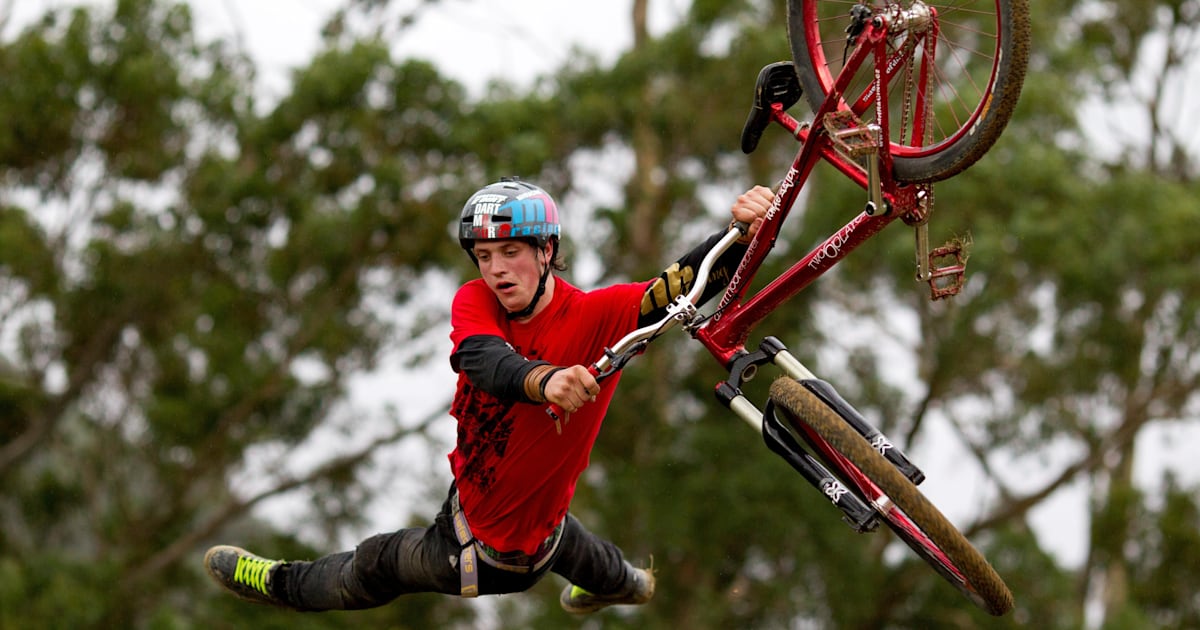 MTB райдеры Red bull