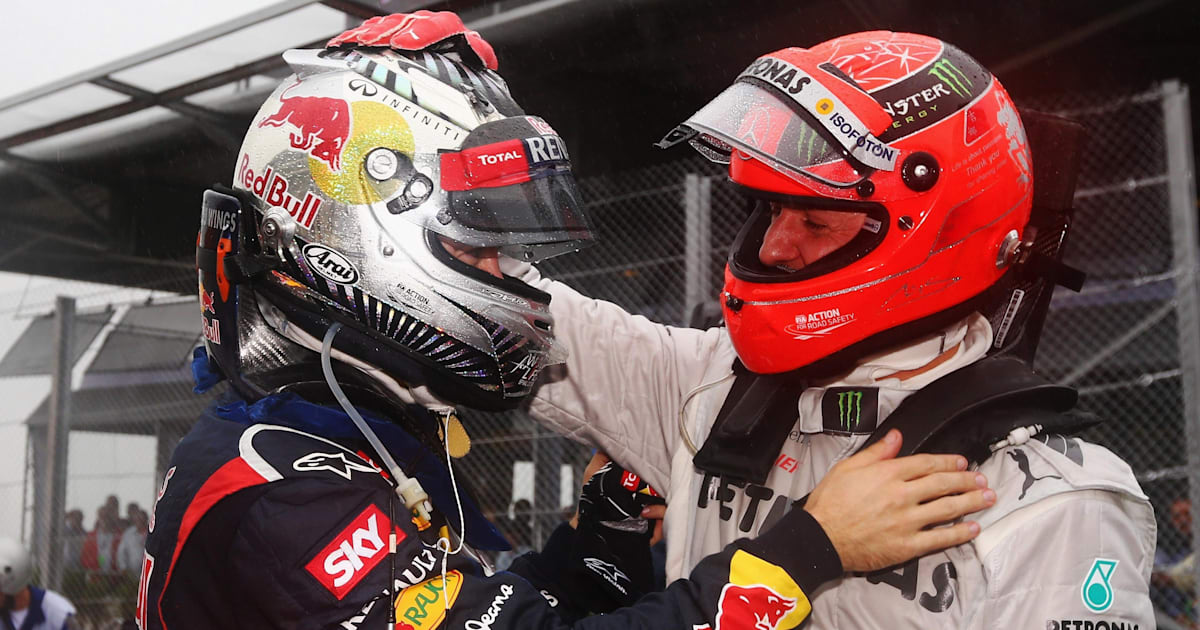Vettel sales schumacher helmet