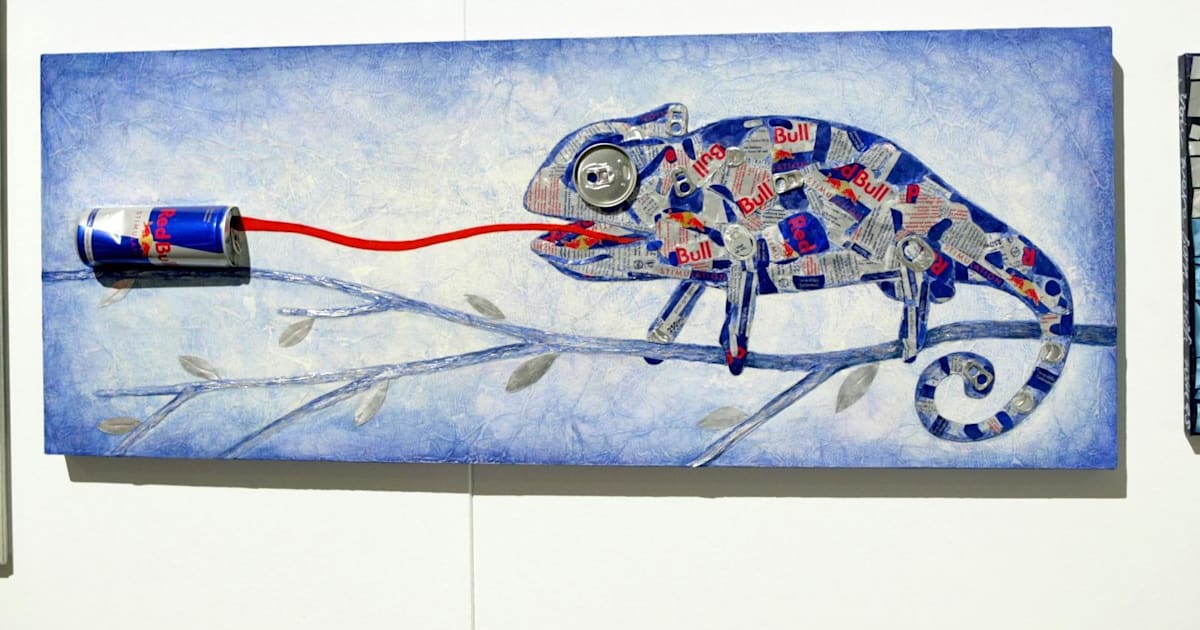Red Bull Art Of Can Inspired Recycling