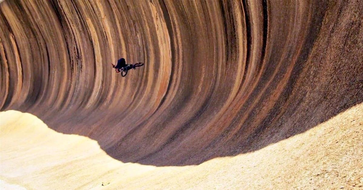 Video: Danny Campbell conquers Wave Rock
