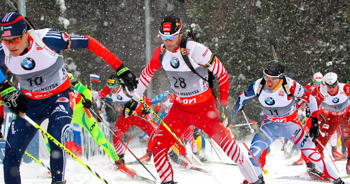 Biathlon Austria win Ruhpolding replay