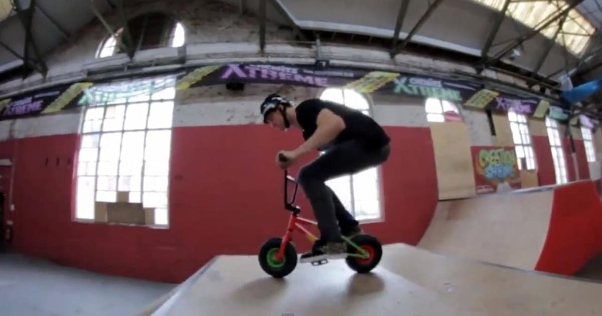 Mini bmx hot sale tricks