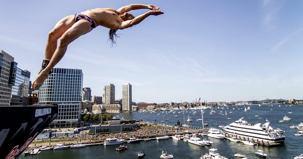 Video Cliff Diving Showtime a Boston!