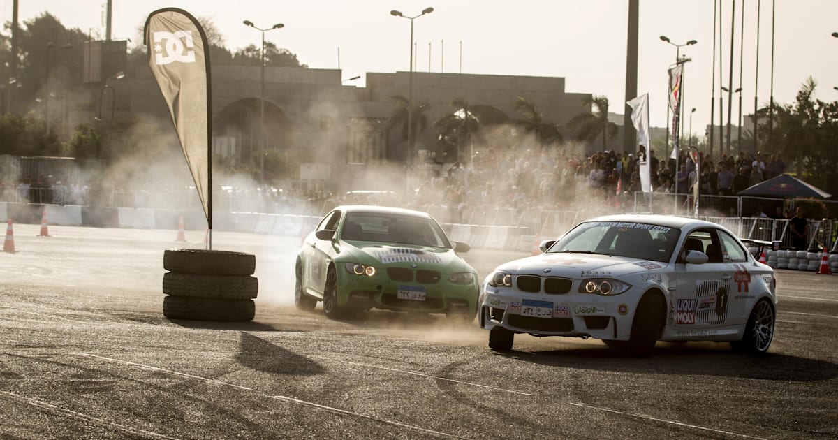 Red Bull Car Park Drift in Egypt