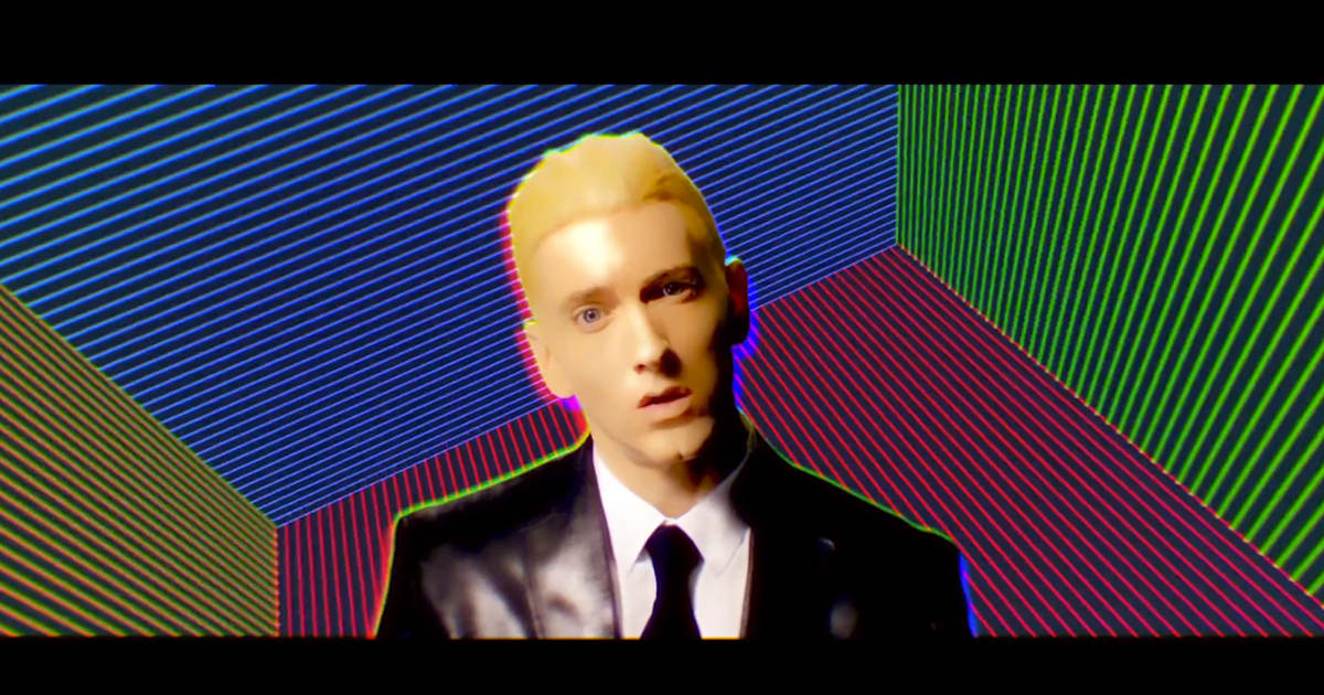 Eminem Perfectly Channels Max Headroom in Rap God