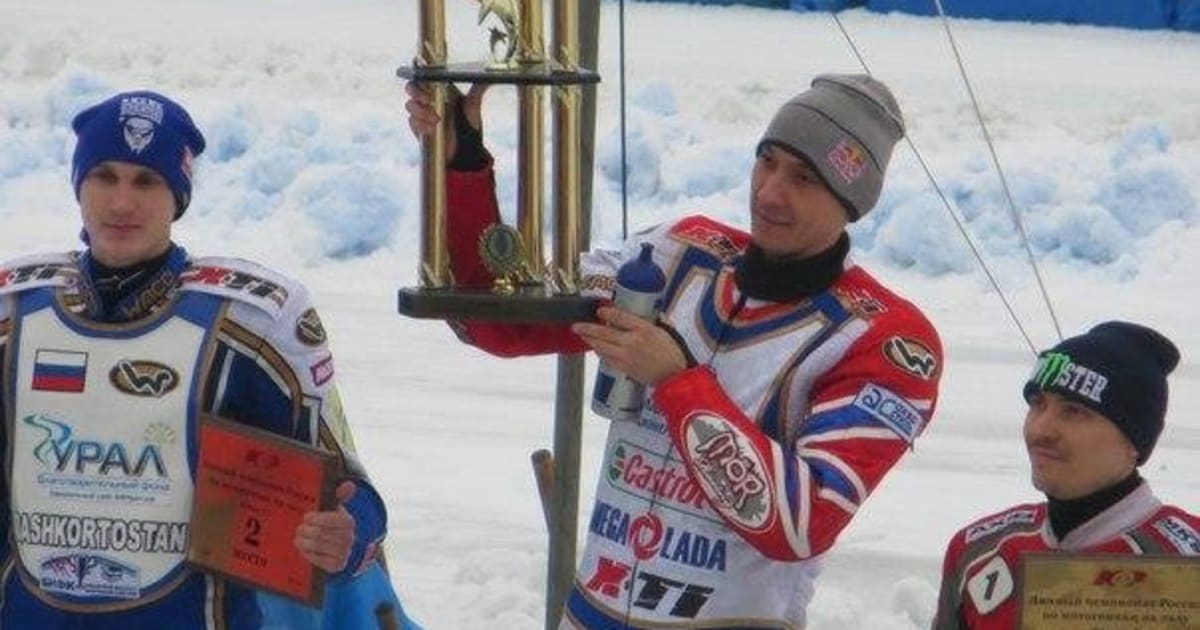 Ледовый спидвей Даниил Иванов