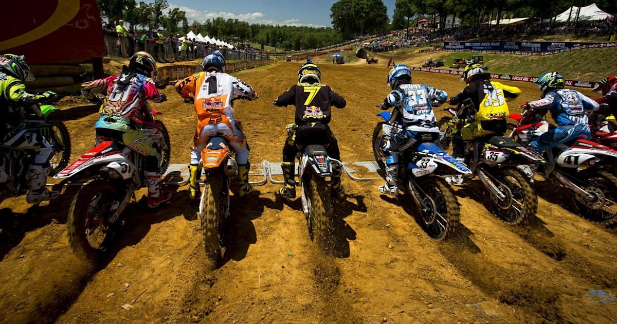 2014 AMA Motocross rider gallery