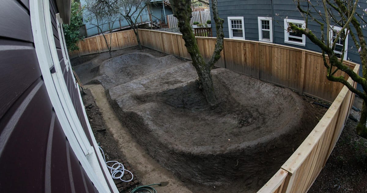 Pump track de BMX y MTB C mo construir uno en casa