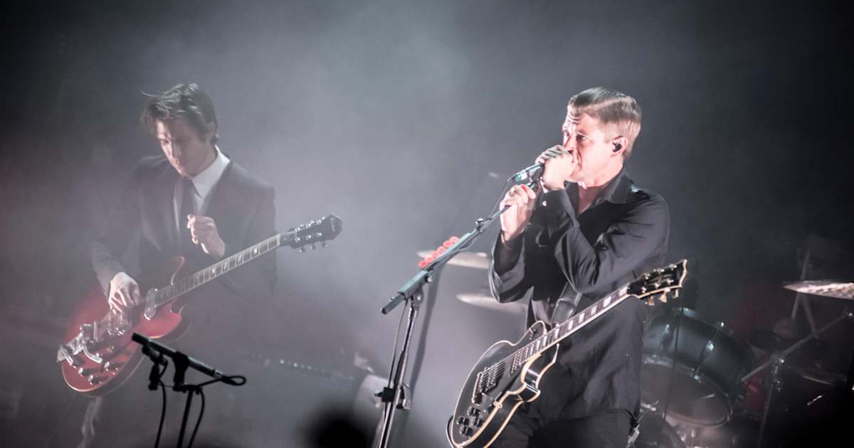 Interpol's Sam Fogarin at Lollapalooza Music Festival