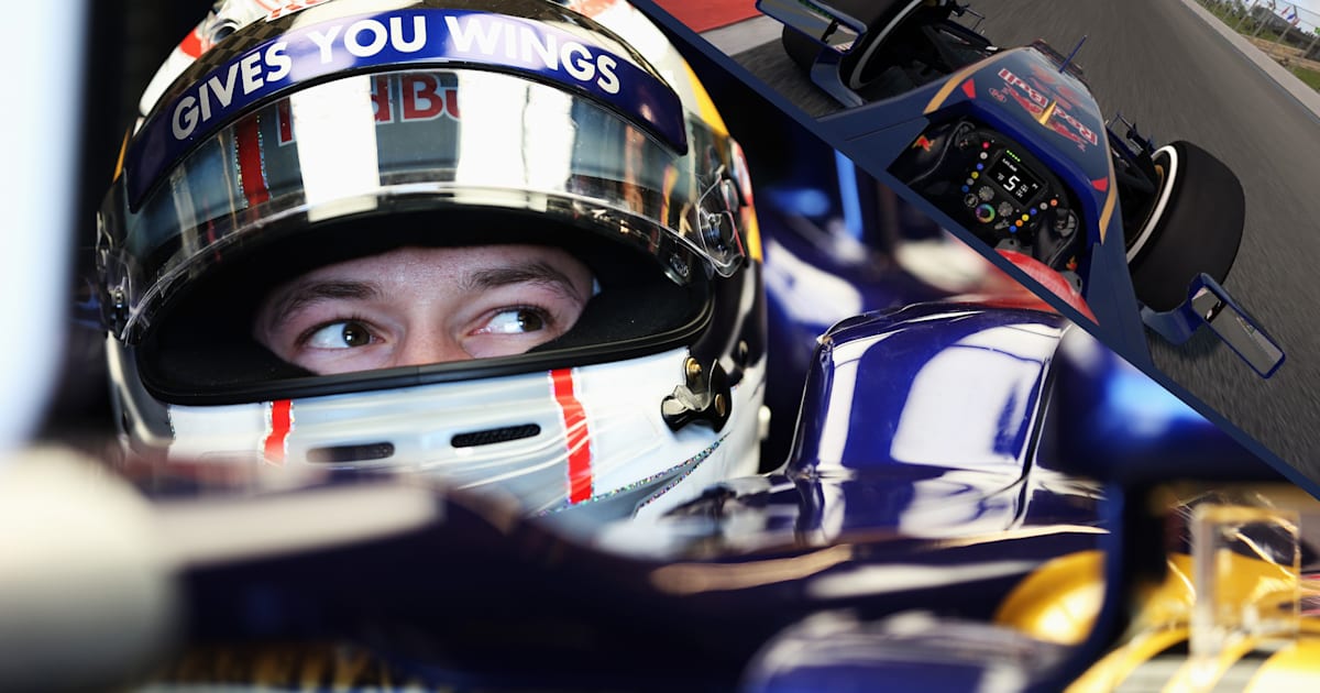 Daniil Kvyat en el GP de Sochi Rusia 2014