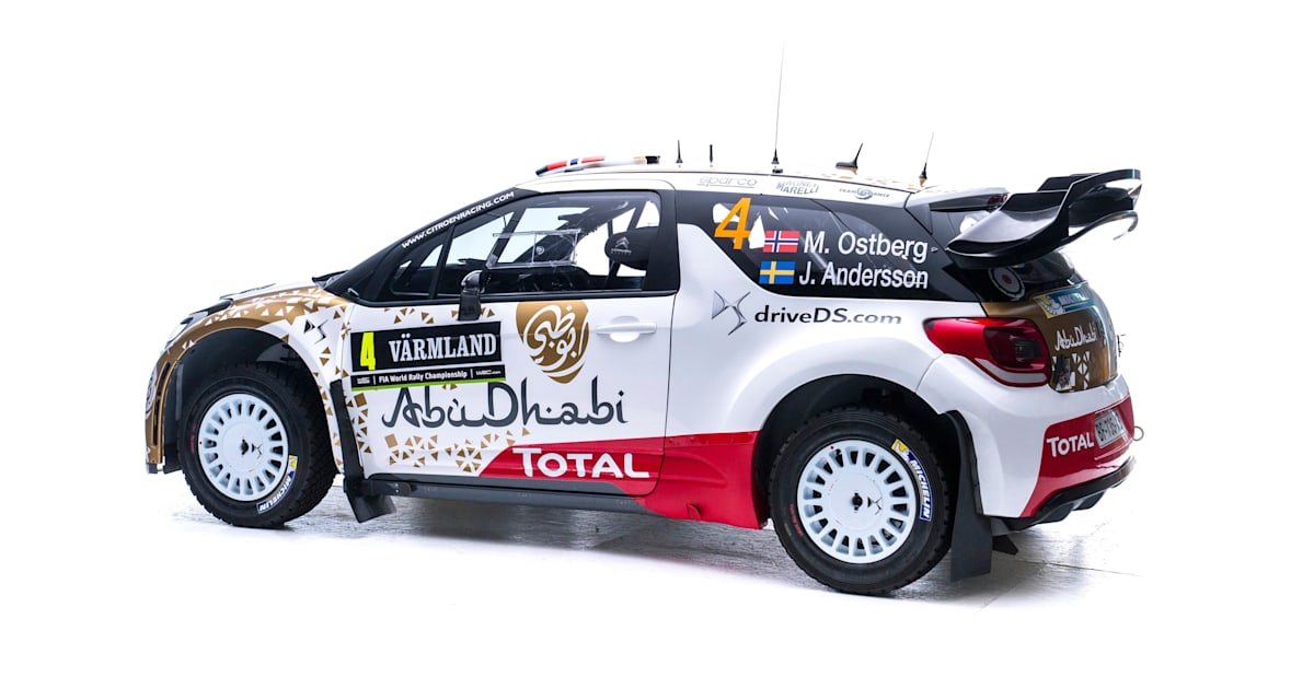 360 degree view of the Citroën DS3 WRC