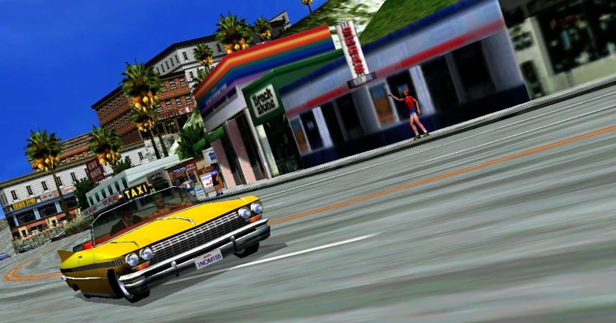 Crazy taxi картинки