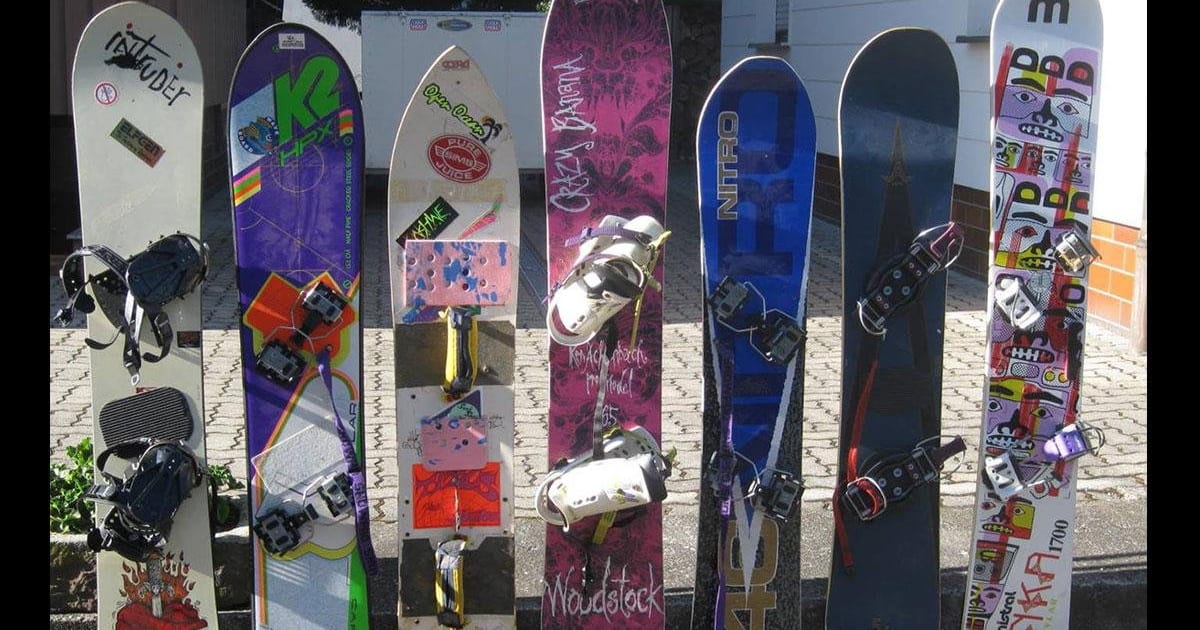 Snowboardmuseum Alte Snowboards im OnlineShowroom!