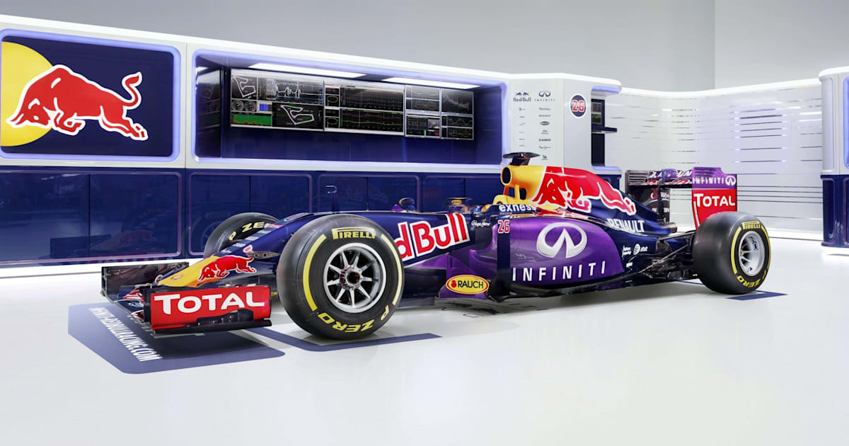Los colores coche del Infiniti Red Bull Racing 2015