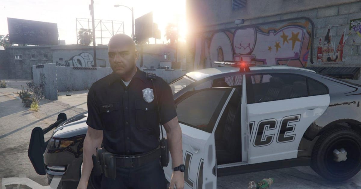 Soy POLICÍA en GTA 5!! Grand Theft Auto V - GTA V Mods 