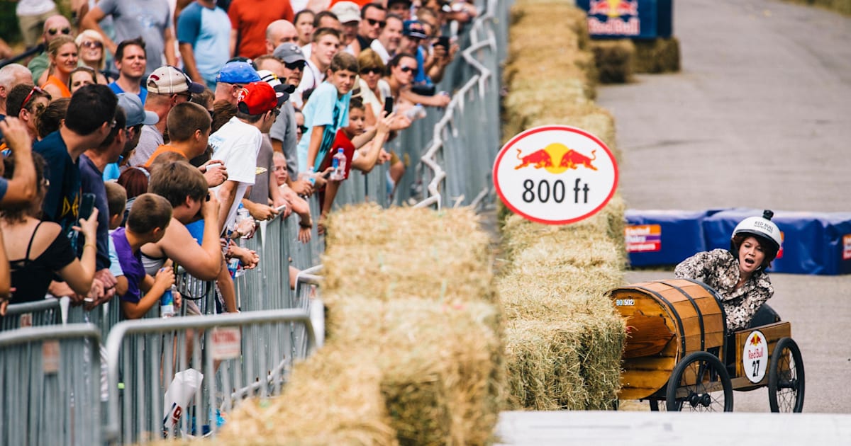 See the best crashes from Red Bull Soapbox Ohio